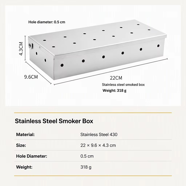 Wood Chip Smoker Box