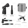 Heavy Duty 3/8" Flexible Stainless Steel Water Irrigation Garden Hose