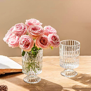 Tall Glass Vase