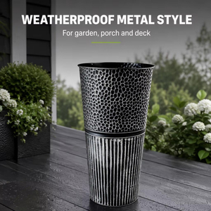 Galvanized Metal Planter
