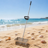 Sand flea rake for beach